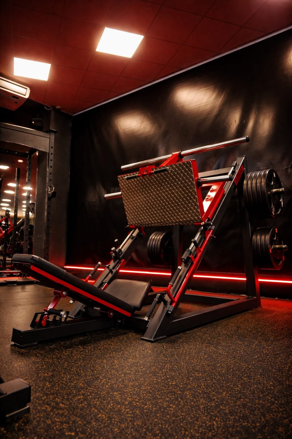 Zona de prensa de Gym Tonic Inca